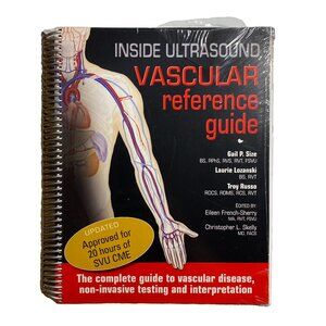 Inside Ultrasound Vascular Reference Guide by Size, Lozanski & Russo 2013 (New)